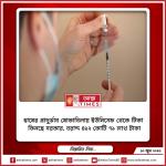 হামের প্রাদুর্ভাব মোকাবিলায় ইউনিসেফ থেকে টিকা কিনছে সরকার, বরাদ্দ ৪১২ কোটি ৭১ লাখ টাকা